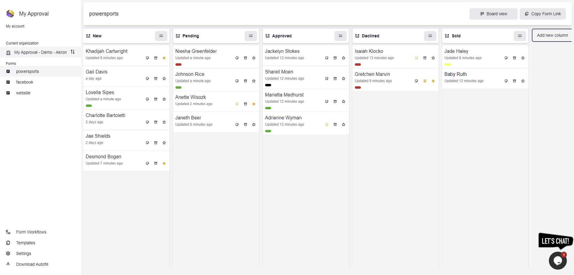 Product screenshot